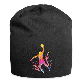 Basketteur Coloré Paint Slam Dunk Sports - Bonnet en jersey - noir - Devant