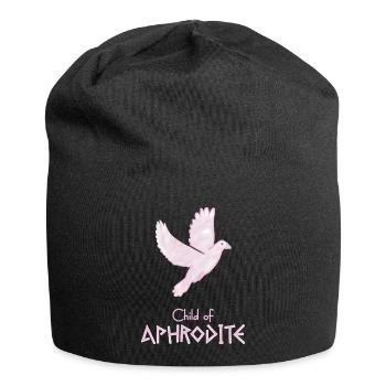 Child of Aphrodite – Percy Jackson inspired design - Jersey Beanie - black - Front