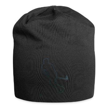Innebandy Floorball Play Hockey Salibandy - Jersey Beanie - black - Front