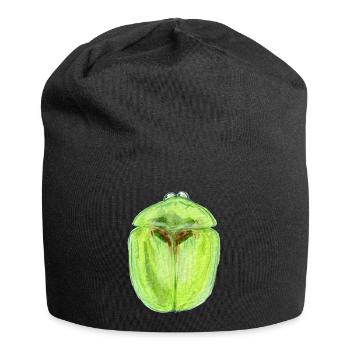 Distel Schildkäfer - Jersey-Beanie - Schwarz - Vorne