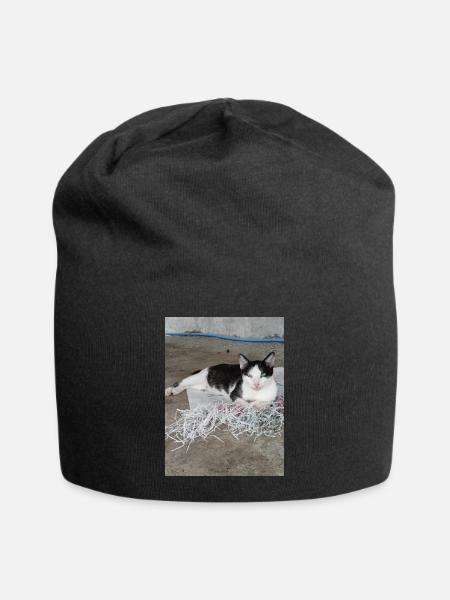 le chats - Bonnet en jersey - noir