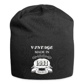 30. Geburtstag Vintage Geschenk Geschenkidee - Jersey-Beanie - Schwarz - Vorne