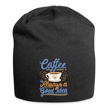 coffee enthusiast - Jersey Beanie - black - Front