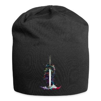 Épée magique - Bonnet en jersey - noir - Devant