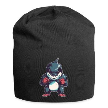 killer whale - Jersey Beanie - black - Front