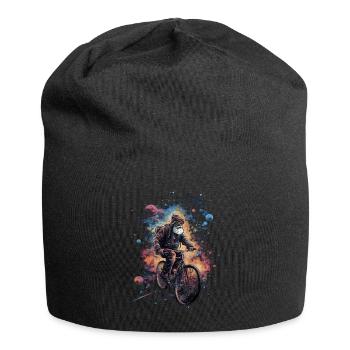 Bonne journée à vélo - Old Man Trippy Motiv - Bonnet en jersey - noir - Devant