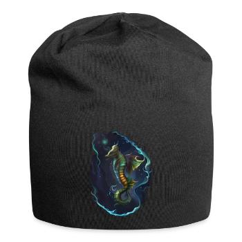 Seahorse of Mayotte - Jersey Beanie - black - Front
