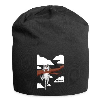 Hang in there 06 - Jersey-Beanie - Schwarz - Vorne