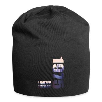 1975. Limited Edition T-Shirt Birthday Idea - Jersey Beanie - black - Front