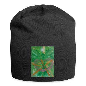 Archangel Raphael Healer Angel - Jersey Beanie - black - Front