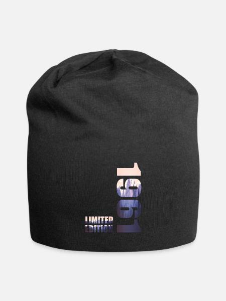 1961. Limited Edition T-Shirt Geburtstags Idee - Jersey-Beanie - Schwarz
