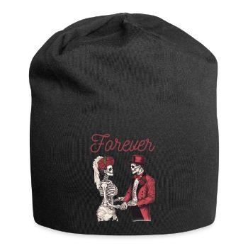 Forever - Für immer dein - Jersey-Beanie - Schwarz - Vorne