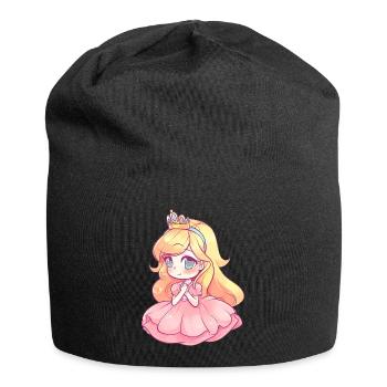 Feel Like Royalty in this Elegant Princess Design - Jersey Beanie - black - Front