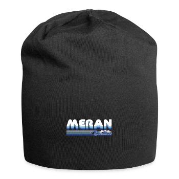 Vacances Merano à Tyrol du Sud Design - Bonnet en jersey - noir - Devant