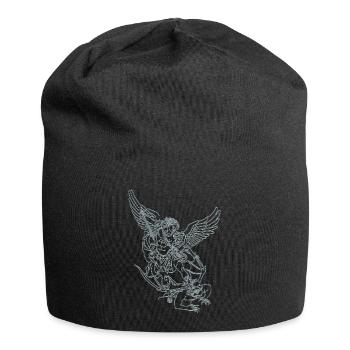 Michael Archange Saint Christian Angels Saint SNK - Bonnet en jersey - noir - Devant