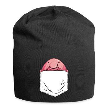 Blob fish - Jersey Beanie - black - Front