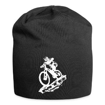 MTB Bike - Jersey-Beanie - Schwarz - Vorne