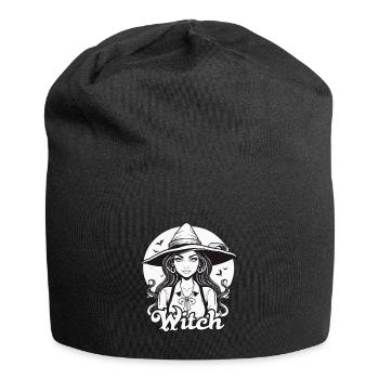 Witch - Jersey-Beanie - Schwarz - Vorne