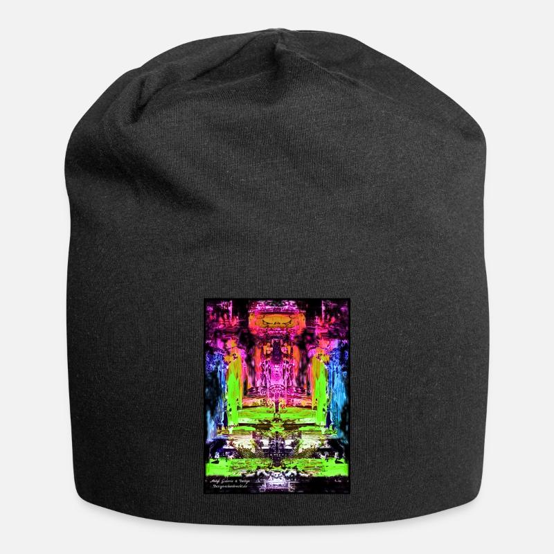 "Line3.2" Black Edition by Marco Eckenbrecht - Jersey-Beanie - Schwarz