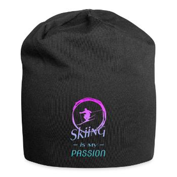 skiing - Jersey-Beanie - Schwarz - Vorne