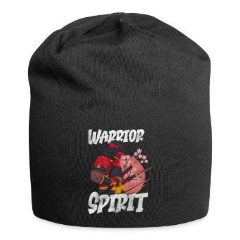 Combattant Épée Asiatique Ninja - Bonnet en jersey - noir - Devant