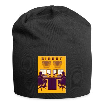 Binaire - Bonnet en jersey - noir - Devant