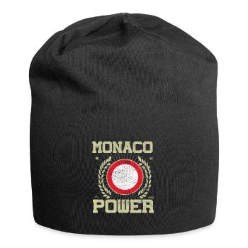 Cool Monaco, Design - Bonnet en jersey - noir - Devant