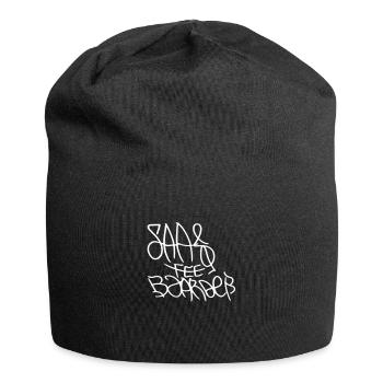 Saas Fee Boarder - Jersey Beanie - black - Front
