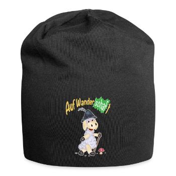 Moutons errants - Bonnet en jersey - noir - Devant