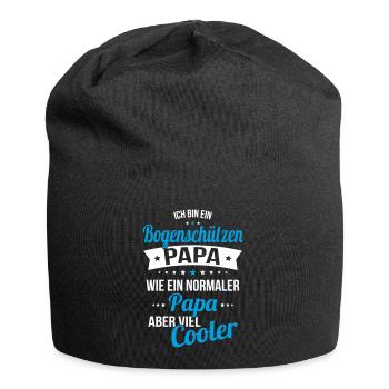 Archer dad like normal dad much cooler - Jersey Beanie - black - Front