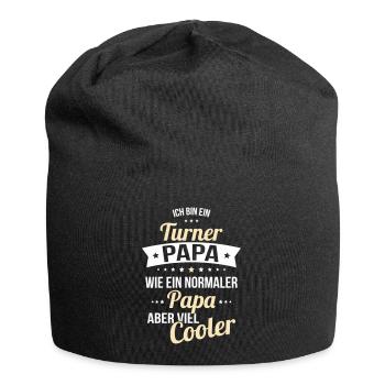 Turner dad like a normal dad but much cooler - Jersey Beanie - black - Front