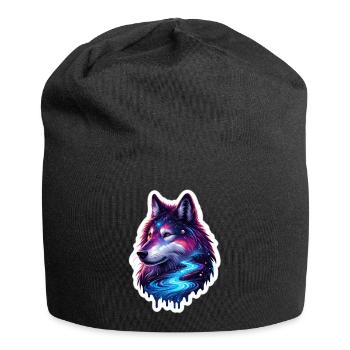 Wolve céleste - Bonnet en jersey - noir - Devant