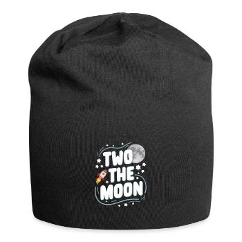 Zweiter Geburtstag Weltraumfeier - Jersey-Beanie - Schwarz - Vorne