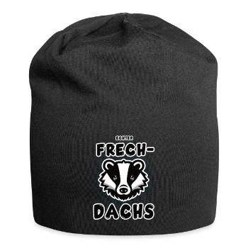 Drôle de vrai design coquin - Bonnet en jersey - noir - Devant
