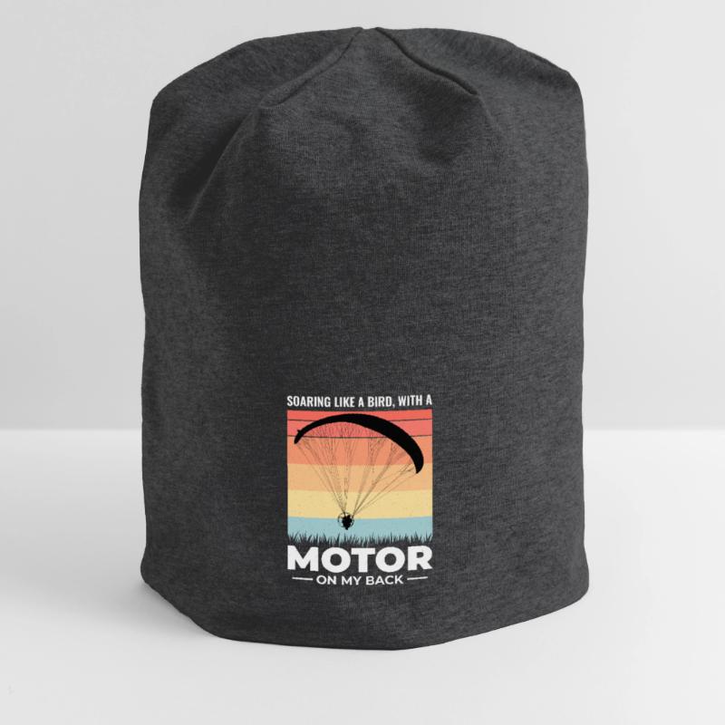 Paramotor Pilot Paramotoring Powered Paraglider Jersey Beanie
