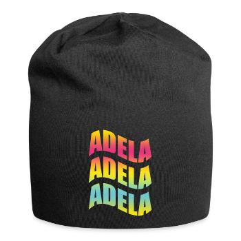 Adela T-Shirt mit Welleneffekt T-Shirt mit Welleneffekt - Jersey-Beanie - Schwarz - Vorne