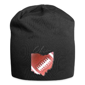Ohio (United States) | real football | Map Script - Jersey Beanie - black - Front