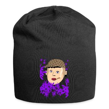 Talahon Dessin d’Enfants - Bonnet en jersey - noir - Devant