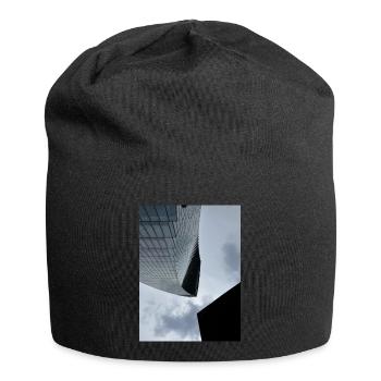 Skyscraper - Jersey-Beanie - Schwarz - Vorne
