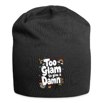 TROP GLAMOUR POUR S’EN SOUCIER - Bonnet en jersey - noir - Devant