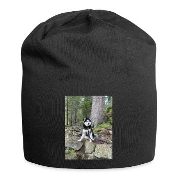 Husky - Jersey-Beanie - Schwarz - Vorne