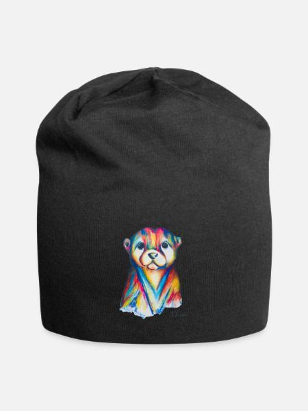 NEPOMUK - Jersey-Beanie - Schwarz