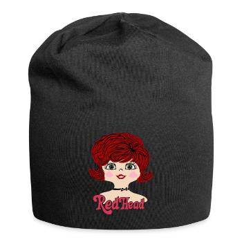 Rousse Rothaarig Vintage - Bonnet en jersey - noir - Devant