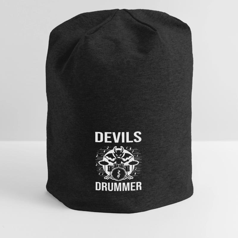 Devils Drummer. The devilish hellish drummer Jersey Beanie