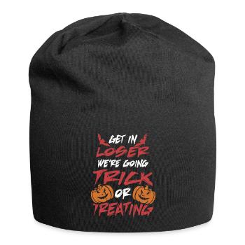 Halloween Trick or Treating - Jersey Beanie - black - Front