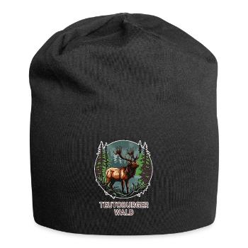 Teutoburger Wald - Jersey-Beanie - Schwarz - Vorne