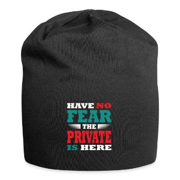N’ayez pas peur le soldat est là Tenue - Bonnet en jersey - noir - Devant