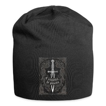 A vindetta hè ghjusta - Bonnet en jersey - noir - Devant