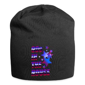 90s in the house - Jersey Beanie - black - Front