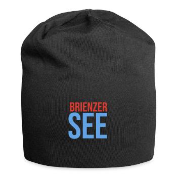Brienzersee Souvenir - Jersey-Beanie - Schwarz - Vorne